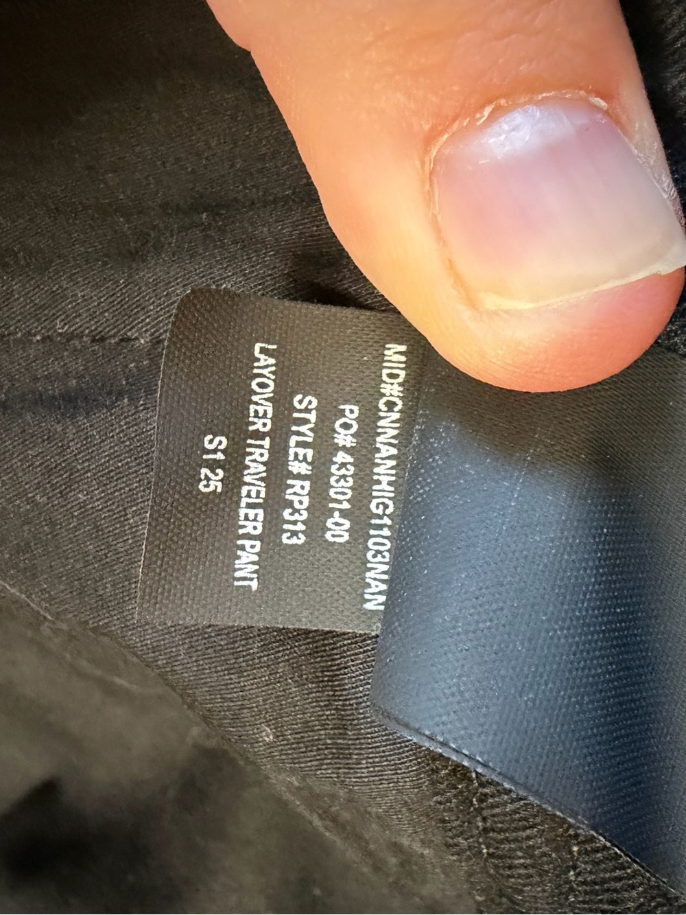 NWT $95 ROARK Men’s Layover Pro Traveler Pants in Black Waist 30 - Picture 10 of 10